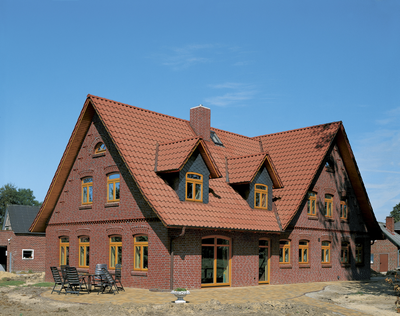 Классическая красная черепица